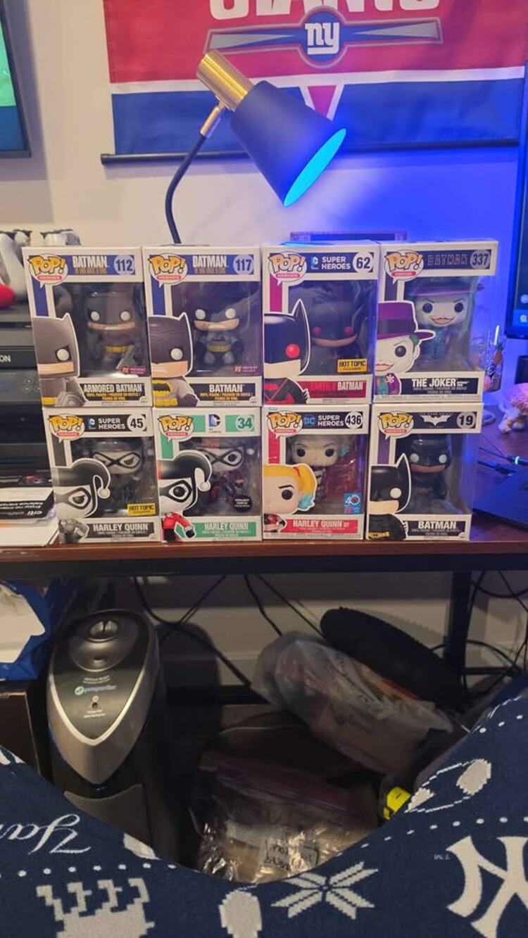 Batman & Harley Quinn Funko Pop Collection — 8 Piece Exclusive Lot